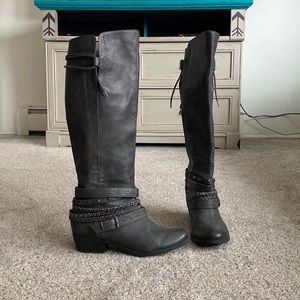 Not Rated- size 9 knee high boots- worn a couple of times